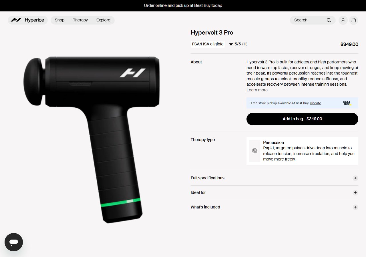 Hyperice Hypervolt 2 Pro