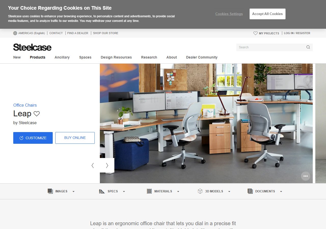 Steelcase Leap V2 Office Chair
