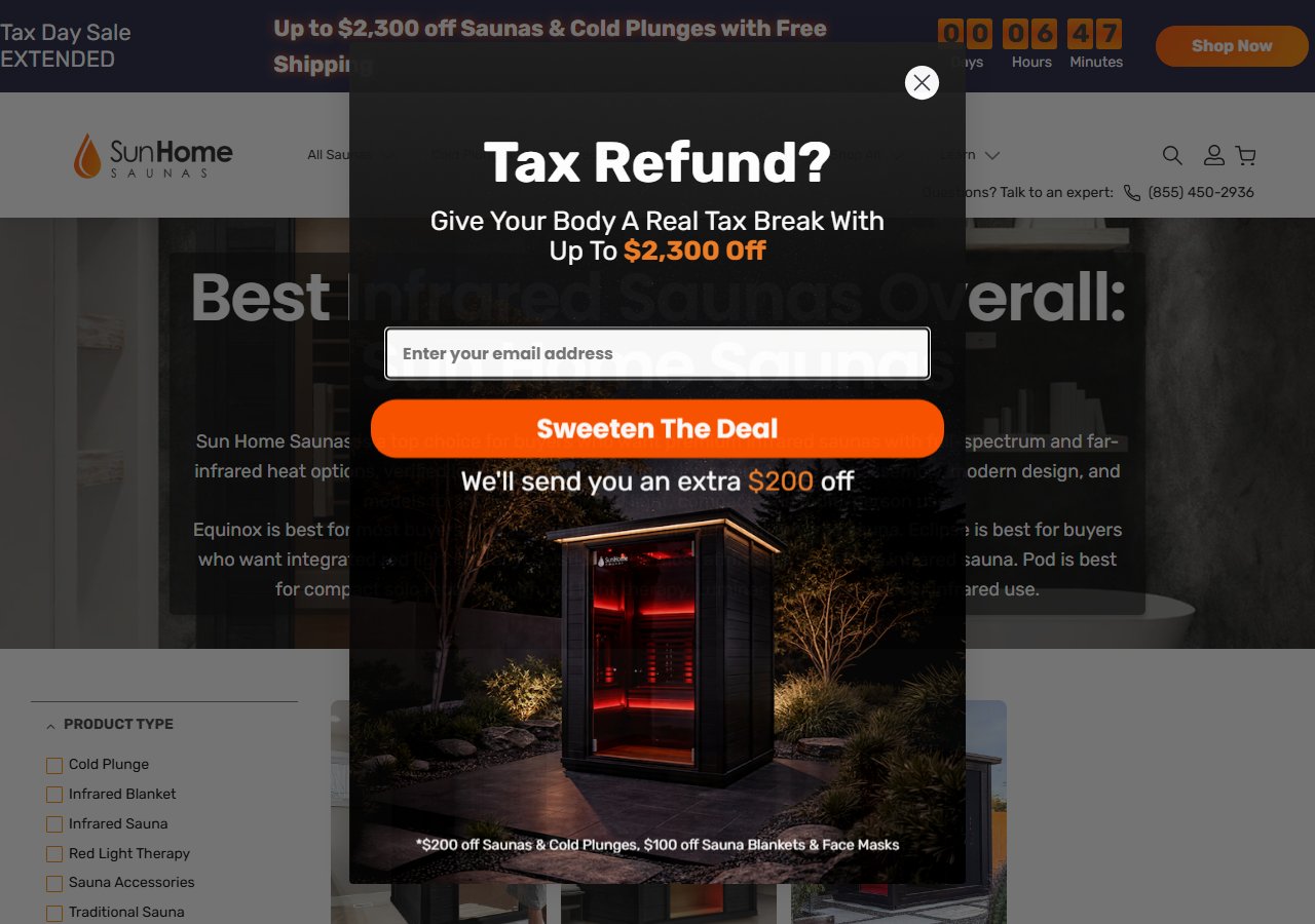 Sun Home Cold Plunge Pro